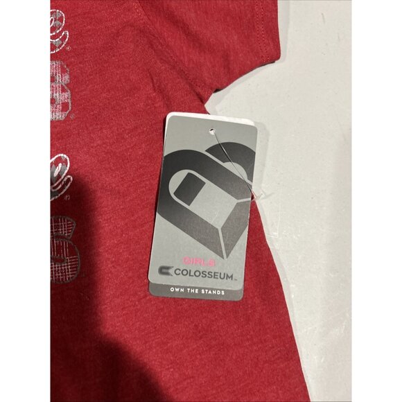 NEW Ohio State Buckeyes OSU Colosseum Shirt Girls M 7-8 - Picture 5 of 7